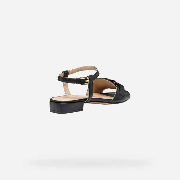 Černé dámské sandály Geox New Eraklia 15