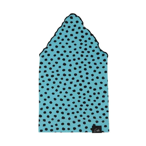 ESITO Dětský šátek na hlavu Black Spot Turq - tyrkysová
