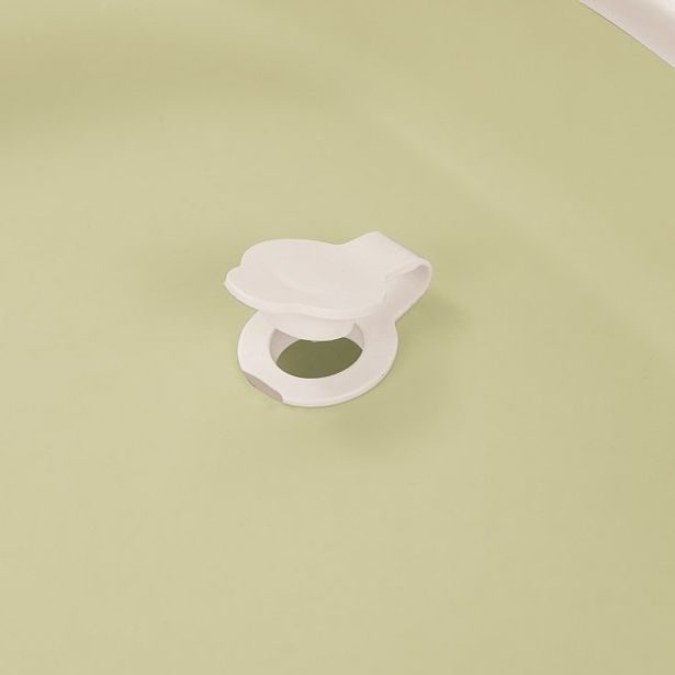 DOLU Dětská vanička skládací, světle zelená, 20,5x75,5x46,5 cm