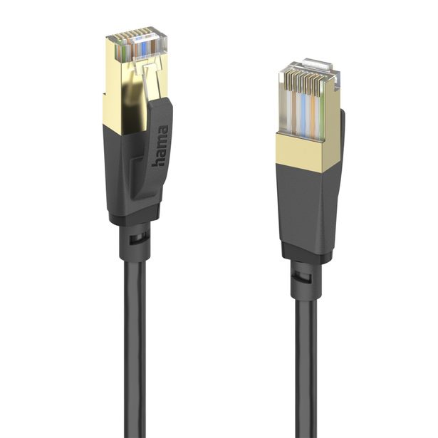 Hama síťový kabel Cat8 S/FTP RJ45 3 m, stíněný, 40 Gb/s