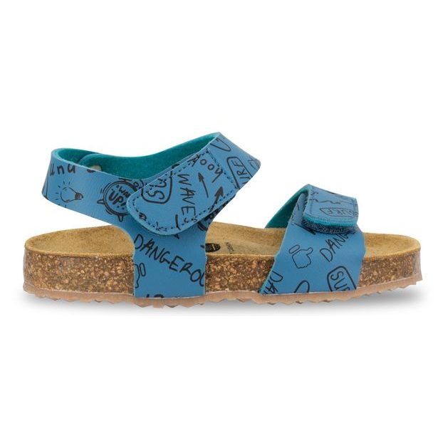 Dětské kožené sandálky Ciciban BIO - Grafitti