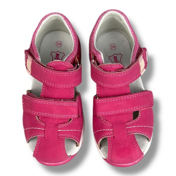 Letní dívčí sandálky Befado - růžové