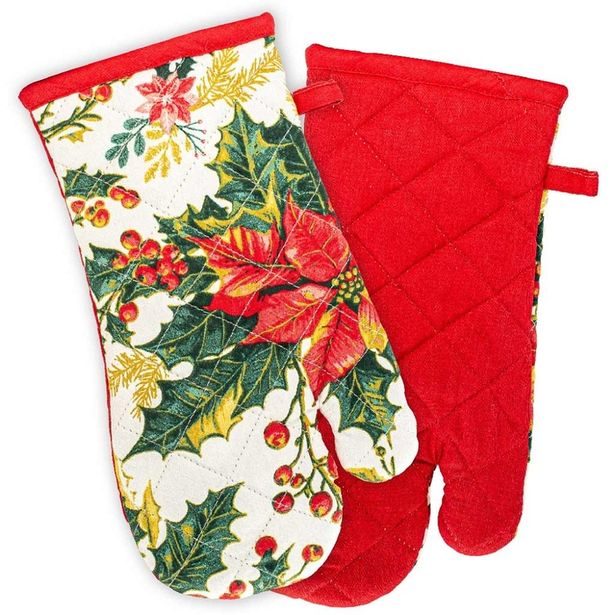 chňapka VÁNOČNÍ HVĚZDA 32x18cm, s magnetem (CE)