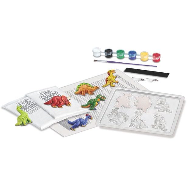 Výroba a malování - dinosauři
