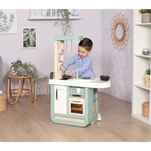 Kuchyňka Bon Appetit Cherry modro-bílá elektronická