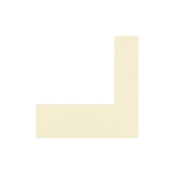 Hama pasparta, barva slonová kost, 50 x 70 cm