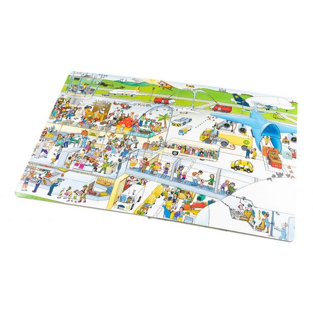 Veľká knižka LETISKO pre malých rozprávačov Baagl