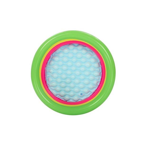 Nafukovací bazének růžovo-žluto-zelený, průměr 70cm, výška 24cm