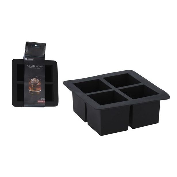 forma na led 16x16x6cm, 4kostky, plast