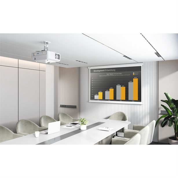 Hama stropní držák projektoru, kloubový, bílý