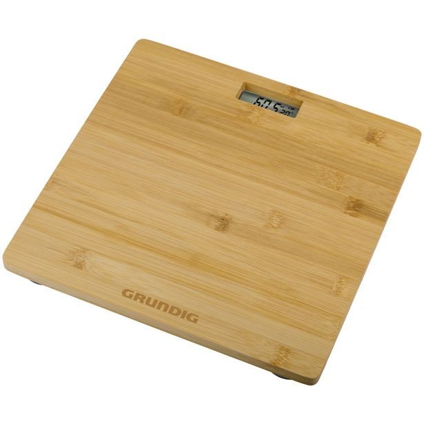 GRUNDIG Osobní váha ALPINA bambus ED-242358