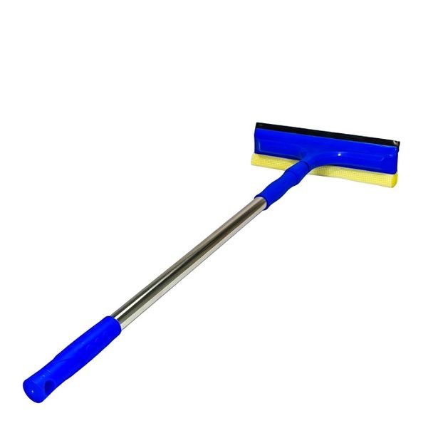 stěrka okenní 24cm + molitan, teleskop.hůl 70-120cm, kov