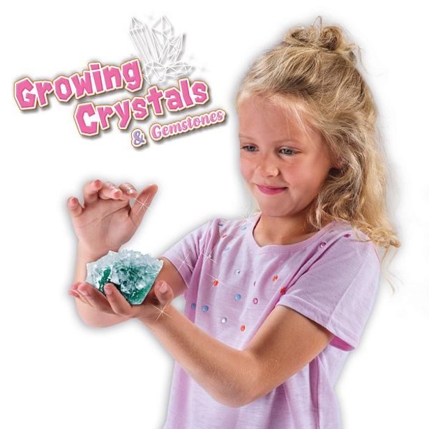 Rostoucí krystaly a drahokamy