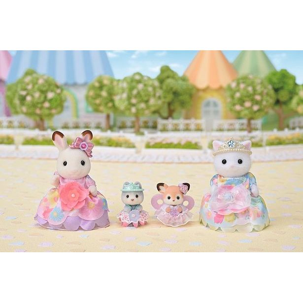 Sylvanian family Rodina květinové princezny