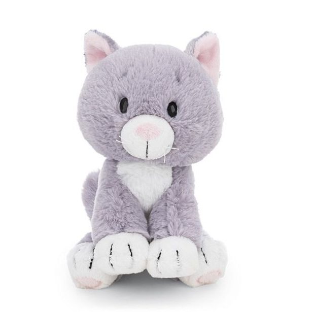 NICI NICI plyš Kočka šedá 20cm, GREEN