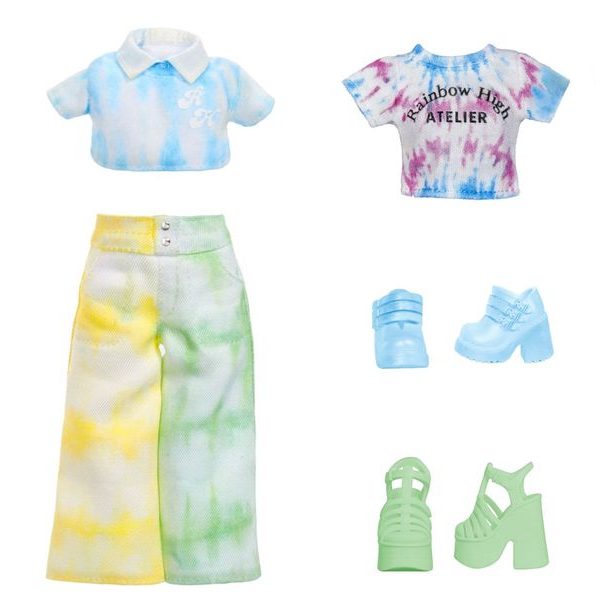 Rainbow High WaterColor & Create NEW Theme Dolls – zelené oči