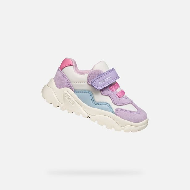 Bílé dívčí tenisky Geox Ciufciuf