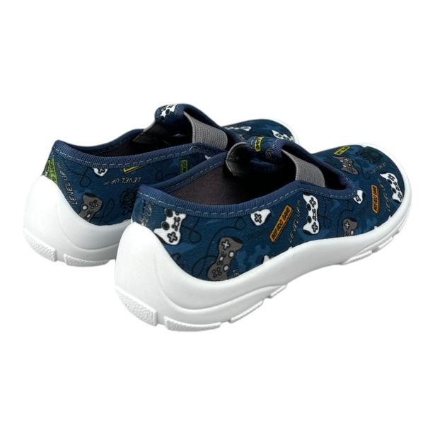 Dětská domácí obuv Befado - modré, GAME