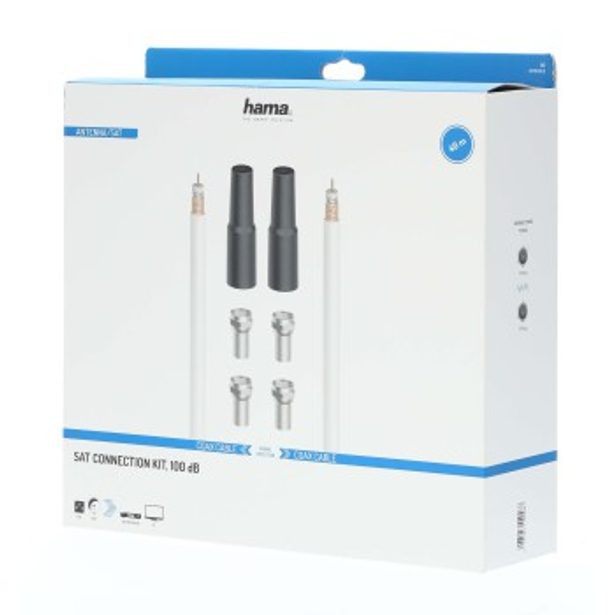 Hama SAT propojovací set, 40 m, 100 dB