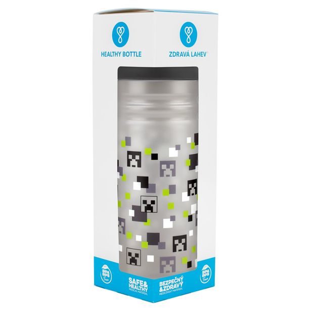Zdravá lahev Pixel Head