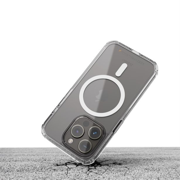 Hama Extreme Protect, kryt pro Apple iPhone 16, magnetický, D3O®, nežloutne, průhledný