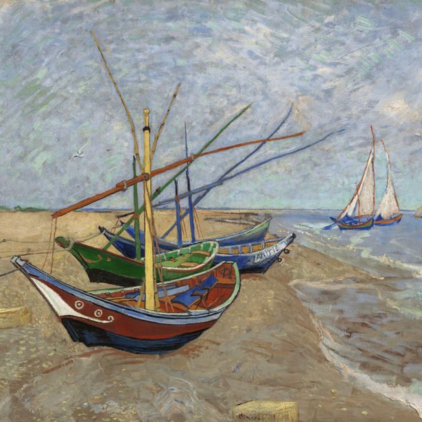 NOTIQUE Poznámkový kalendář Vincent van Gogh 2027, 30 x 30 cm