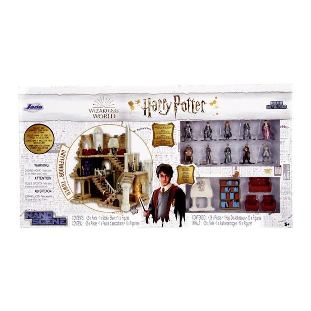 Harry Potter Nebelvírská věž s nanofigurkami