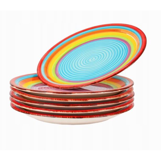 HIT Jídelní sada talířů Ibiza 18 ks HT-24327104