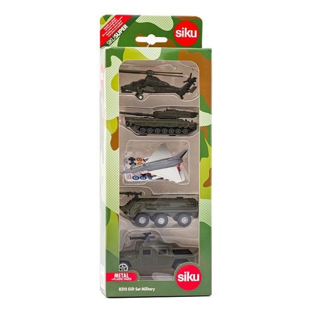 SIKU SIKU Military - Sada vojenských vozidel, 5 ks