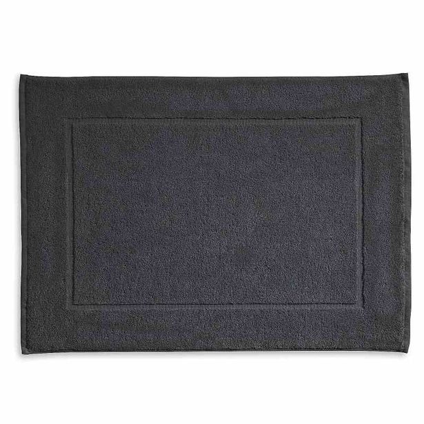 KELA Koupelnová předložka LADESSA 100% bavlna 50 x 70 cm antracit KL-23314