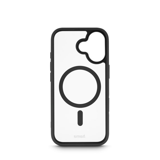 Hama Frame Protect, kryt pro Apple iPhone 17, magnetický, průhledný/černý