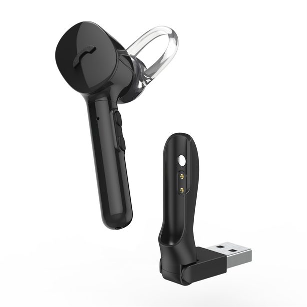 Hama MyVoice1300, Bluetooth headset mono, pro 2 zařízení, Siri, Google Ass., nabíjecí stanice