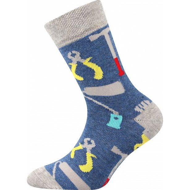 Dětské protiskluzové ponožky Filip 02 ABS mix barev - chlapecké