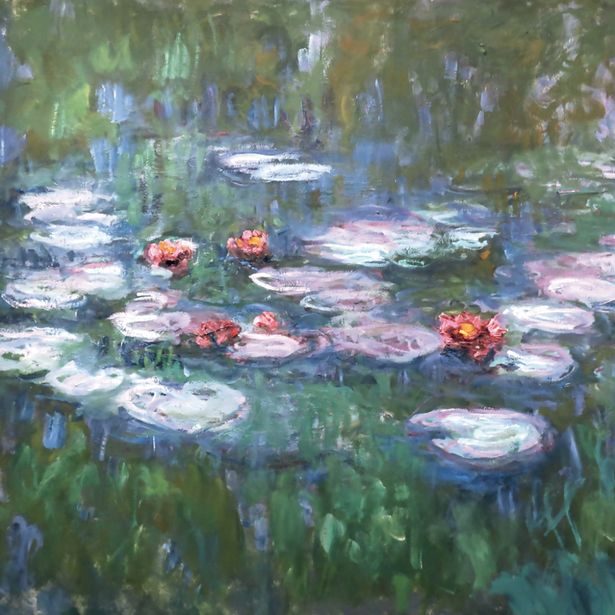 NOTIQUE Poznámkový kalendář Claude Monet 2027, 30 x 30 cm