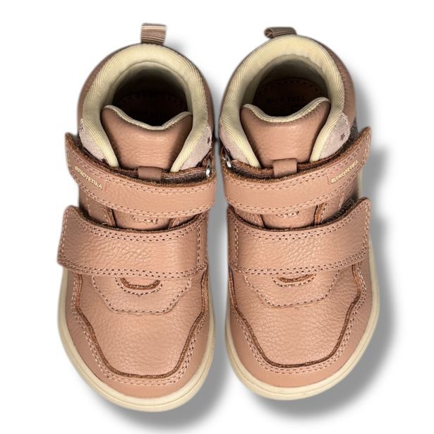 Dětská BAREFOOT celoroční obuv Protetika - Starorůžové