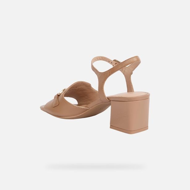 Béžové dámské sandály Geox New Eraklia 50