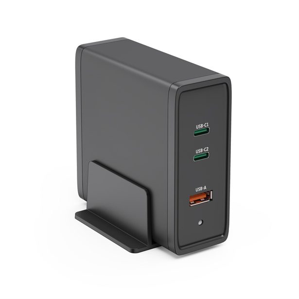 Hama USB nabíjecí stanice GaN, 2x USB-C PD, 1x USB-A (1x QC), 140 W