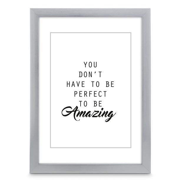 Hama rámeček plastový CHIARO, stříbrná, 20x30 cm