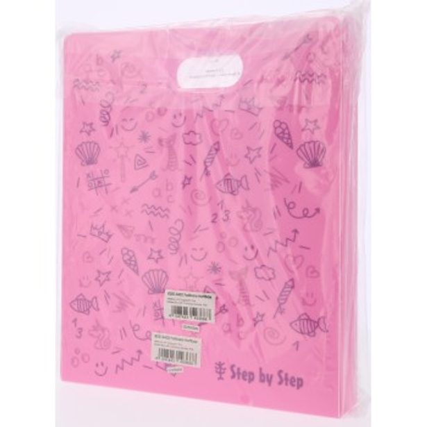 Desky na sešity Step by Step, růžové