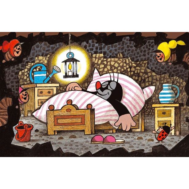 Minipuzzle Krteček 54D