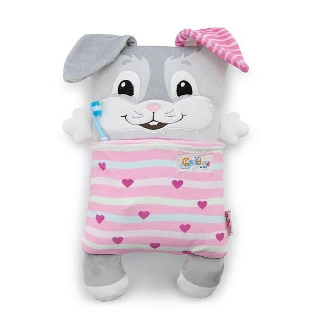 NICI NICI Cosidoos plyš Zajíček oboustranný motiv 30x20cm