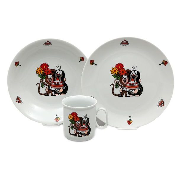 soupr. 3díl. KRTEK a dort, DB, děts.jídel.CAIRO,český porc.