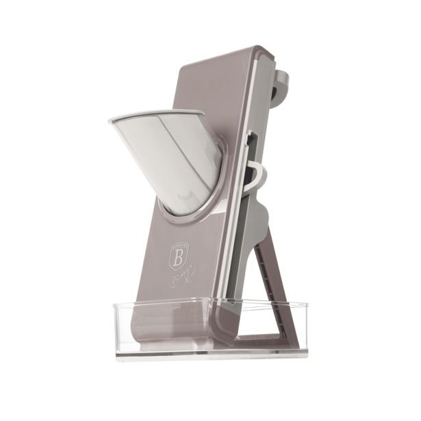 BERLINGERHAUS Struhadlo na zeleninu s nádobou 4v1 Taupe Collection BH-8798