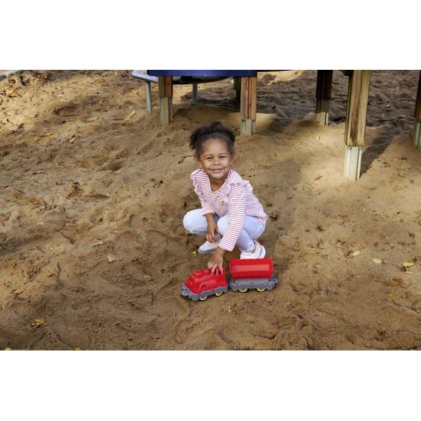 BIG Power Worker Mini vláček s vagónem