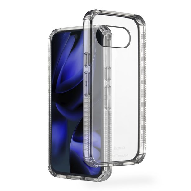 Hama Extreme Protect, kryt pro Google Pixel 9a, D3O®, nežloutne, průhledný