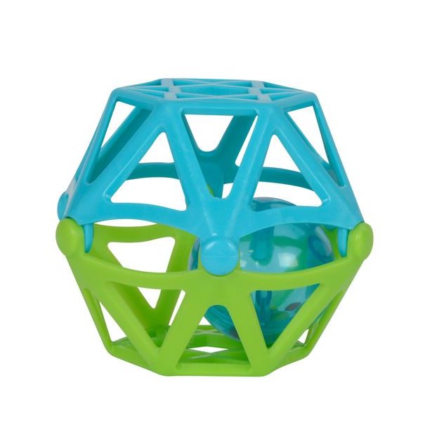 Soft koule s chrastítkem, 4 druhy