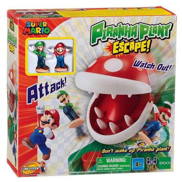 Super Mario Super Mario - Piranha Plant Escape, desková hra