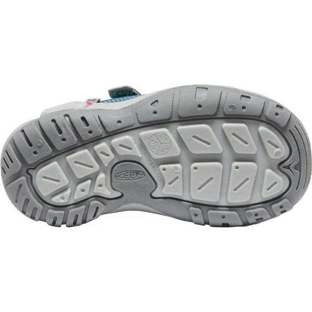 Dětské boty KEEN KNOTCH HOLLOW DS YOUTH blue coral/pink peacock