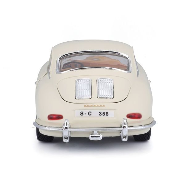 Bburago 1:24 Porsche 356B Coupe (1961) Ivory