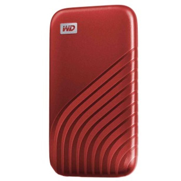 WD My Passport SSD 2TB Red